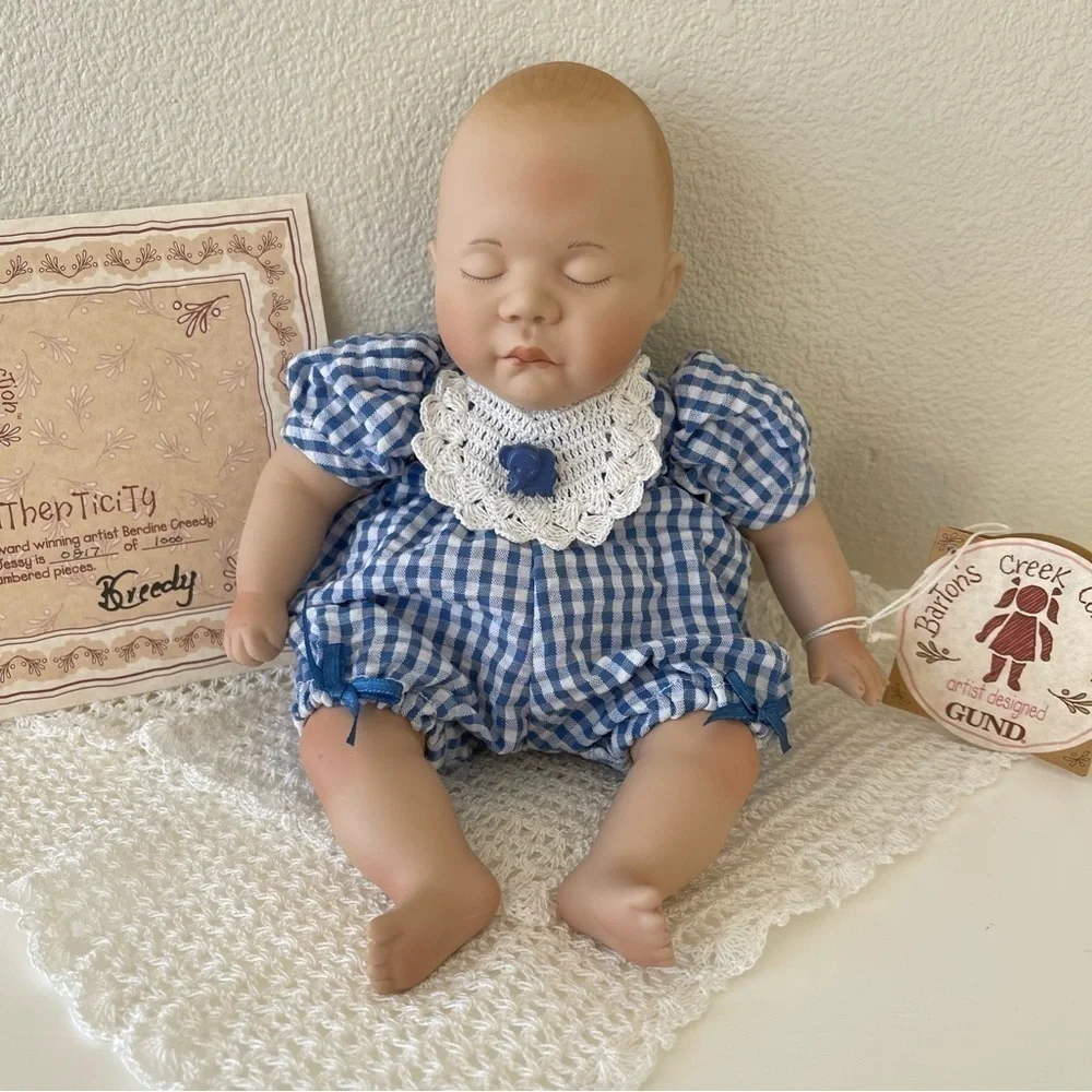 Berdine Creedy Porcelain Baby Doll Barton Creek